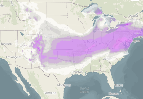 160 million from Texas to Boston await crippling snow, ice