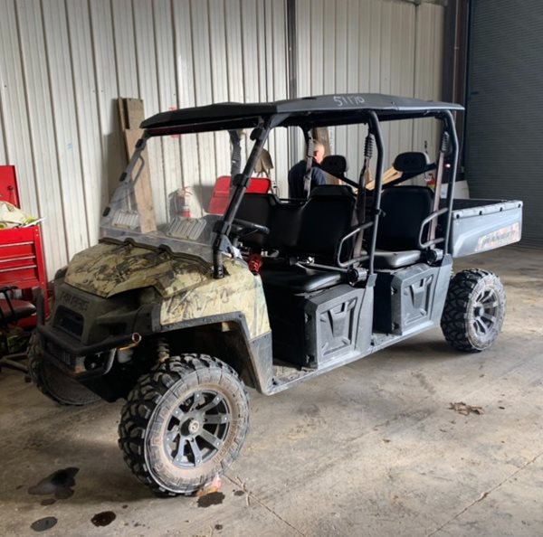 Livingston sheriff's office searching for stolen utility vehicle