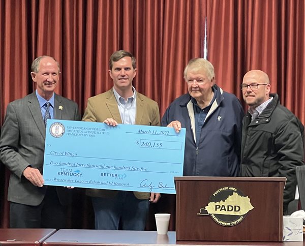 Governor awards $1.3 million to Graves County for infrastructure improvements