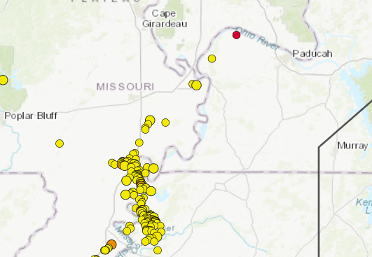 Pair of minor Labor Day quakes detected in Ballard County