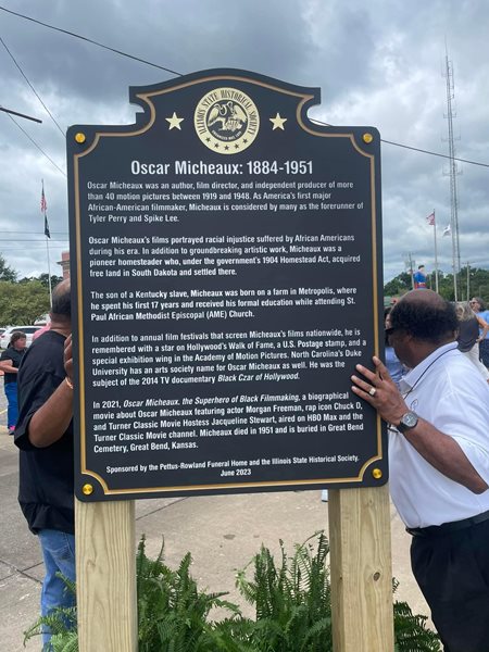 Historical markers honoring Massac County natives dedicated 