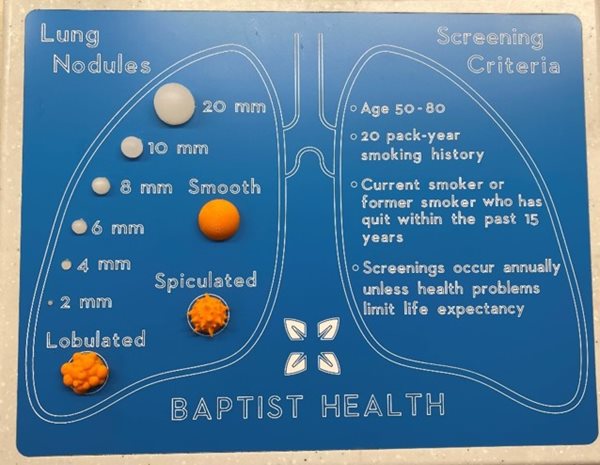 Baptist Health, WKCTC create lung nodule tool for patient education
