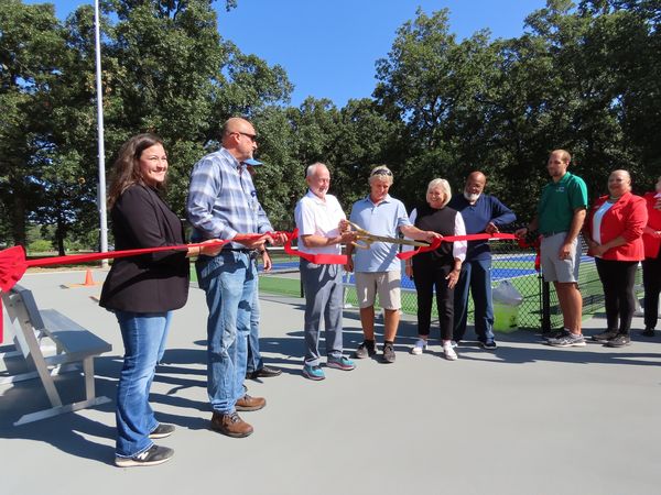 Pickleball, anyone? New Noble Park courts opened at ribbon cutting
