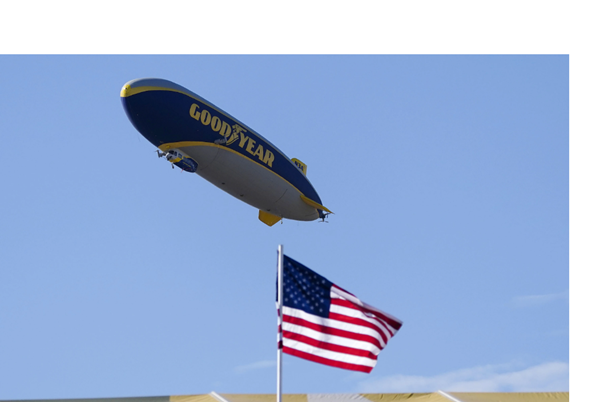 The Goodyear blimp is 100 years old