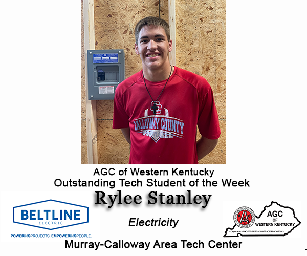 AGC of Western Kentucky Outstanding Tech Student