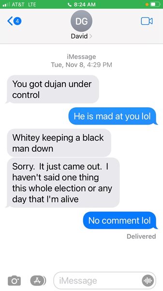 Guess faces censure or removal from City Commission over racially-charged texts