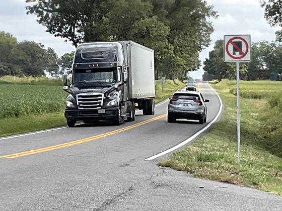 Authorities try to steer long-haul trucks off KY 286 and other rural roads