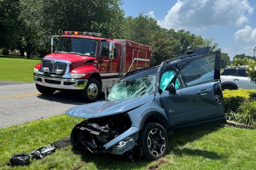 Two injured in Graves County collision