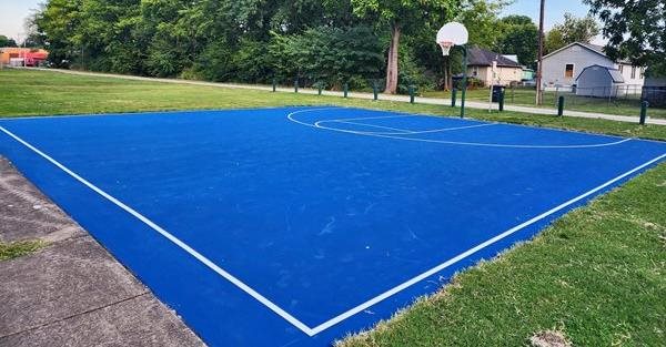 Paducah basketball courts reopen after resurfacing project