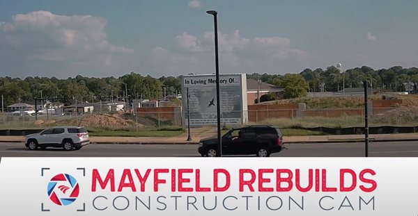 Watch rebuilding of downtown Mayfield on new live cam