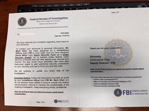 Scammers strike Apple phones in Caldwell County