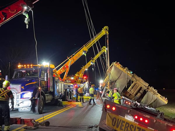 Oversize load cleared, US 60 in Ballard County back open