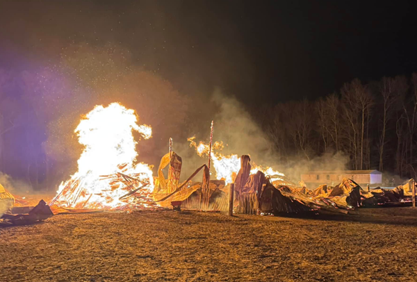 Multiple tobacco barns burn in Calloway County 