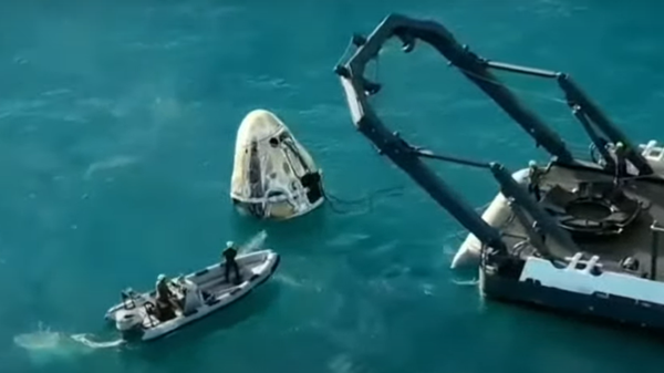 Stranded astronauts splash down in SpaceX capsule after 9-month odyssey