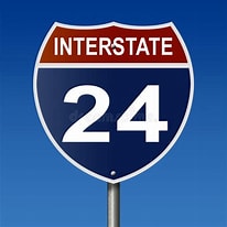 I-24 eastbound exit ramp at exit 3 reopened
