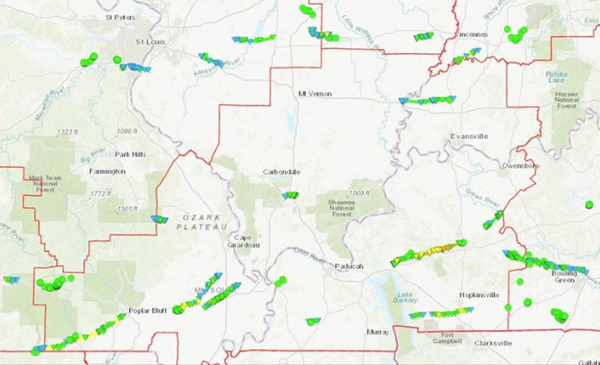 With a dozen tornadoes confirmed so far, NWS still surveying storm damage