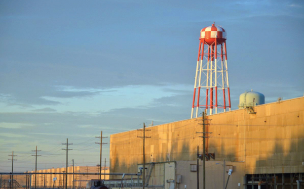 300-foot-tall water tower to be demolished today at Paducah DOE site