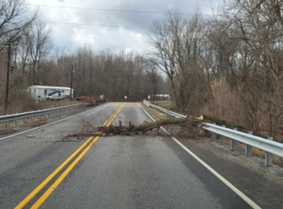 High winds cause damage across western Kentucky, southern Illinois