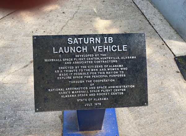 NASA rocket at Alabama rest stop is coming down