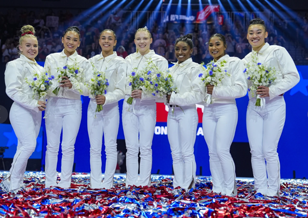 U.S. Olympic gymnastics team set for quest for gold in Paris