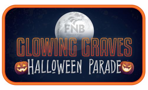 Glowing Graves Halloween parade Saturday night