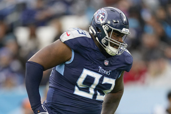 Titans waiving starting nose tackle Teair Tart, AP source says
