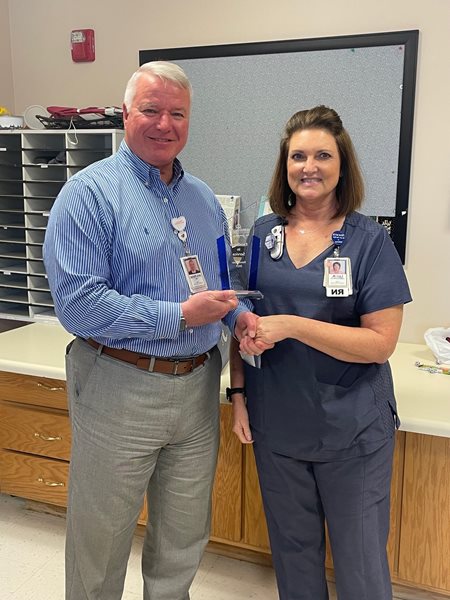 Morris named MCCH November Employee of the Month
