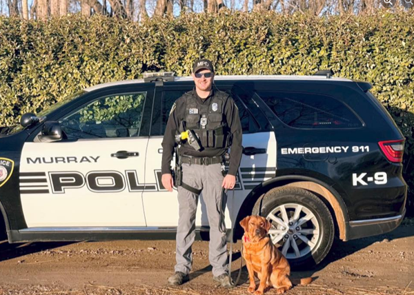 Murray police welcome addition of K9 Bonnie