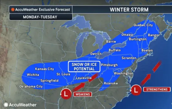 First winter storm could drop a foot of snow on upper Midwest
