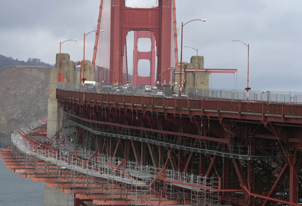 After decades, Golden Gate Bridge gets nets to deter jumpers