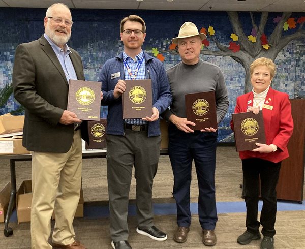McCracken Bicentennial books are hot off the press