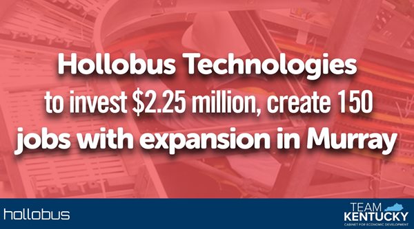 New investment, 150 jobs coming to Murray