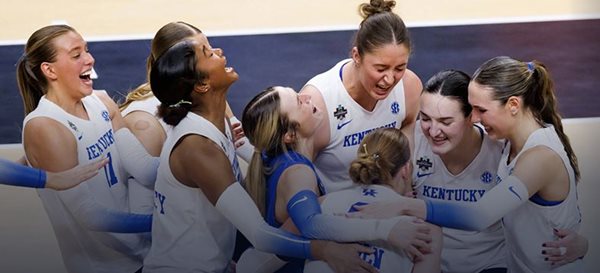 Slow start but grand finish as Kentucky volleyball reaches national final with five-set thriller