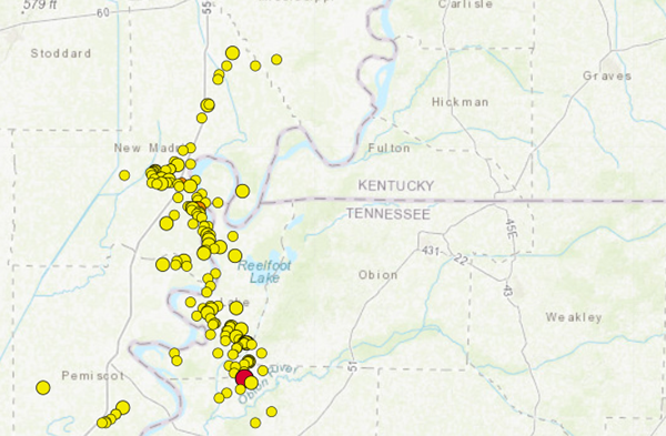 3.3 earthquake near Reelfoot Lake felt by hundreds in 3 states