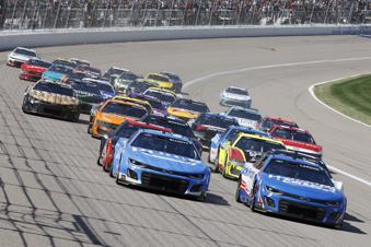 Kyle Larson wins again at Kansas, dominating for his 3rd NASCAR Cup Series win this season