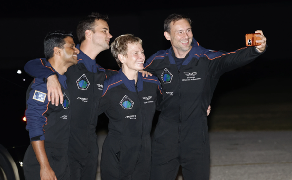 SpaceX launches astronauts from India, Hungary and Poland to space station on privately funded trip