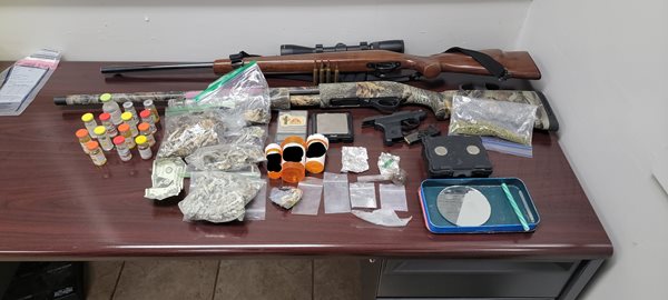 Benton man arrested for drugs following welfare check