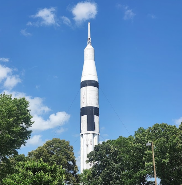 NASA rocket at Alabama rest stop is coming down