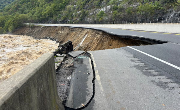 Tennessee gets $32 million 'down payment' to begin repair of I-40, I-26 after Helene