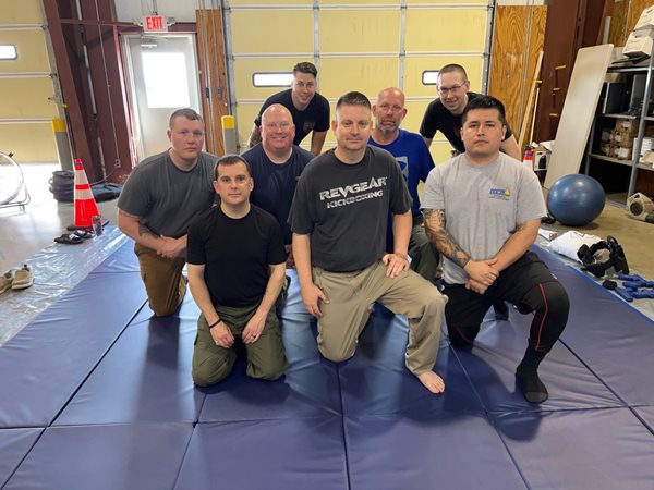 Mayfield police participate in defensive tactics training