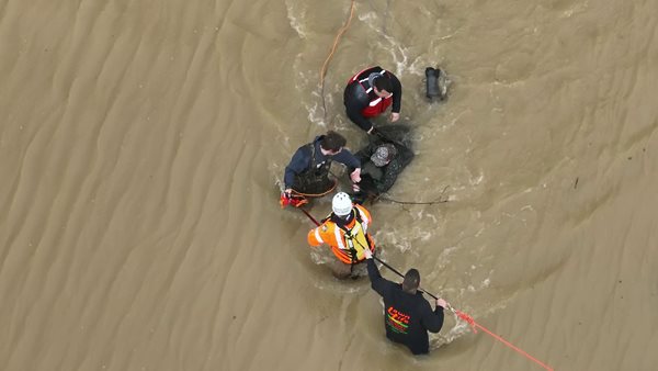 Marshall County teen rescued after being swept away by flood