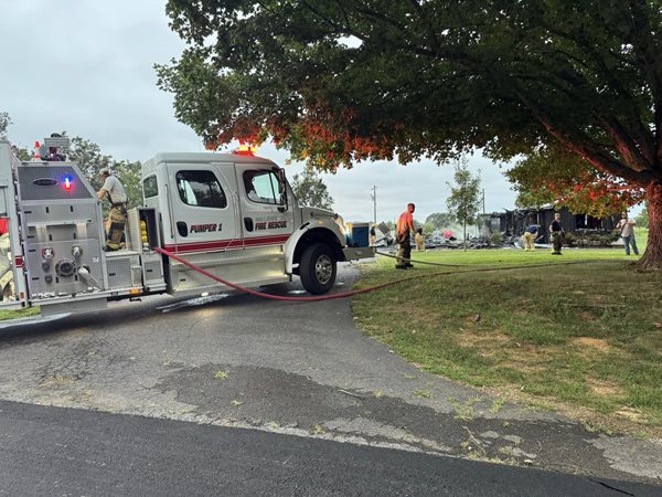 Fire destroys Calloway County home