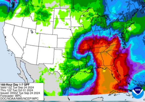 Future hurricane Helene's remnants forecast to come our way 