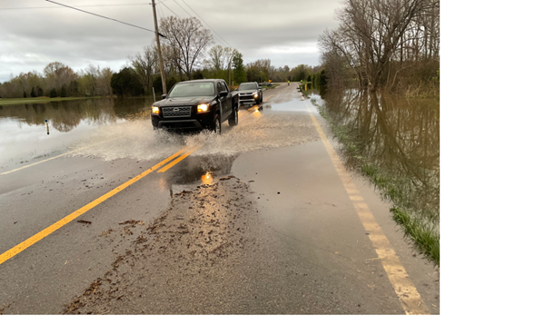 US 60 closed in Crittenden County due to flooding
