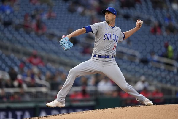 Swanson homers, Smyly sharp as Cubs beat Nationals 5-1