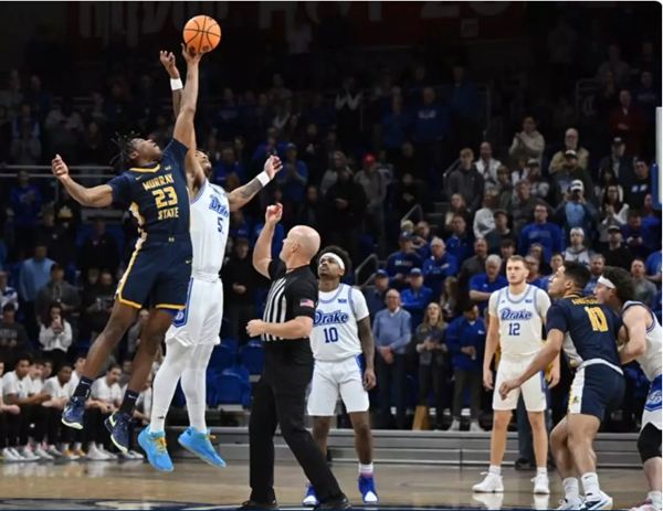 Drake tops Murray State 95-72