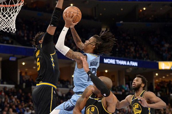 Morant scores 29, Grizzlies beat Warriors for 10th straight