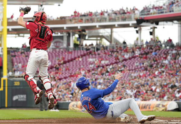 Cubs pound Reds 13-4, host Cardinals this weekend