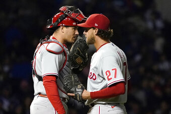 Nola gives up key homer as Phillies lose 3-1 to Cubs
