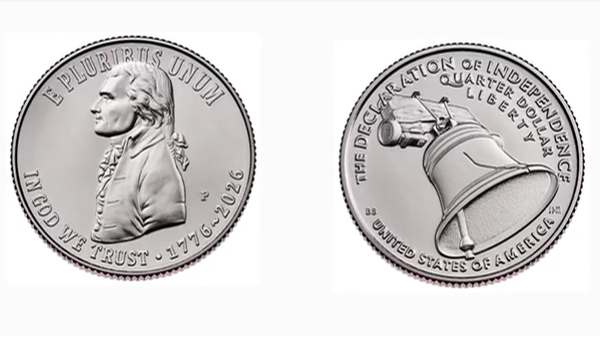 Another new quarter going into circulation for America's 250th birthday 